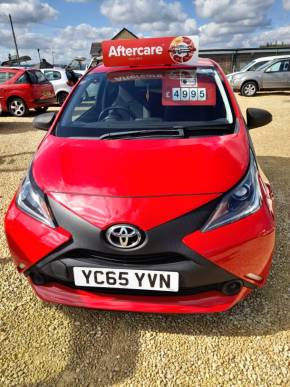 TOYOTA AYGO 2015 (65) at Winchester Car Sales Sheffield