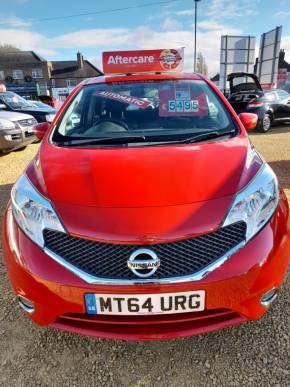 NISSAN NOTE 2014 (64) at Winchester Car Sales Sheffield