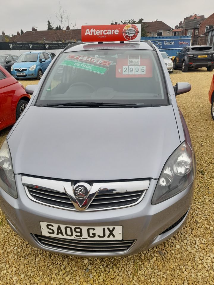 2009 Vauxhall Zafira