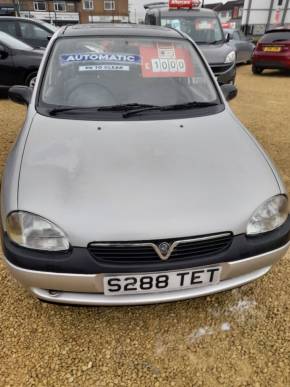 VAUXHALL CORSA 1998 (automatic) at Winchester Car Sales Sheffield