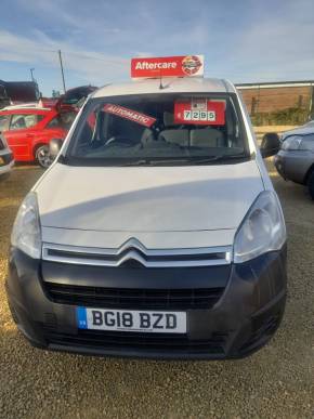 CITROEN BERLINGO 2018 (18) at Winchester Car Sales Sheffield